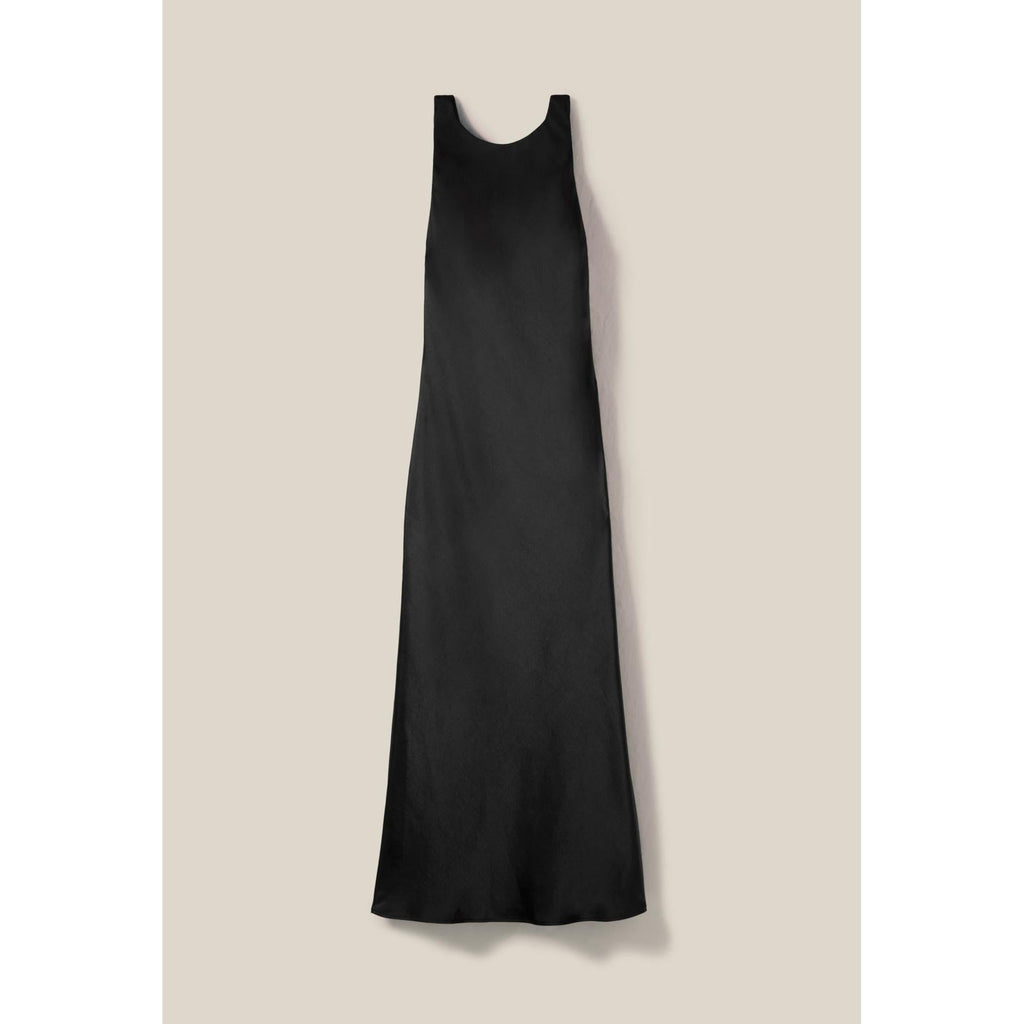 Long Satin Dress