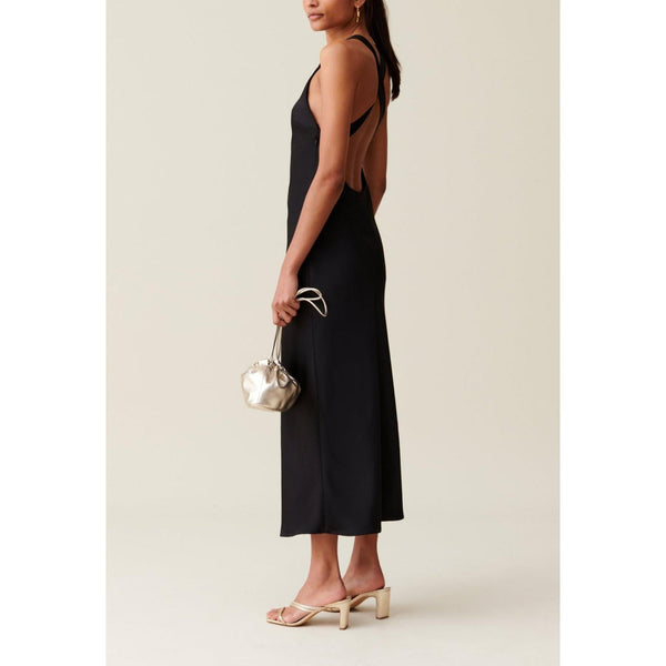 Long Satin Dress