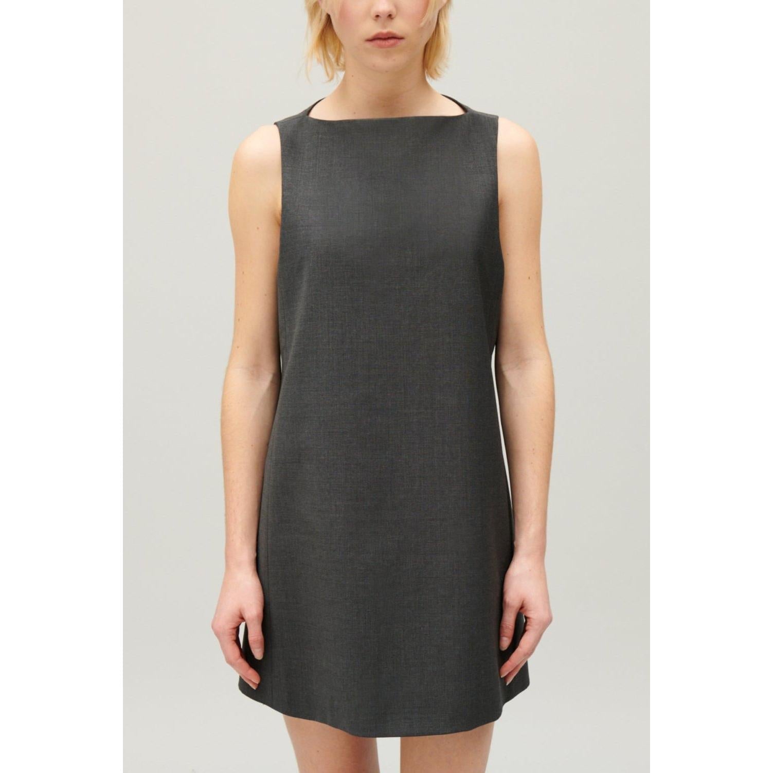 Claudie Pierlot - Robe Courte Gris Chiné