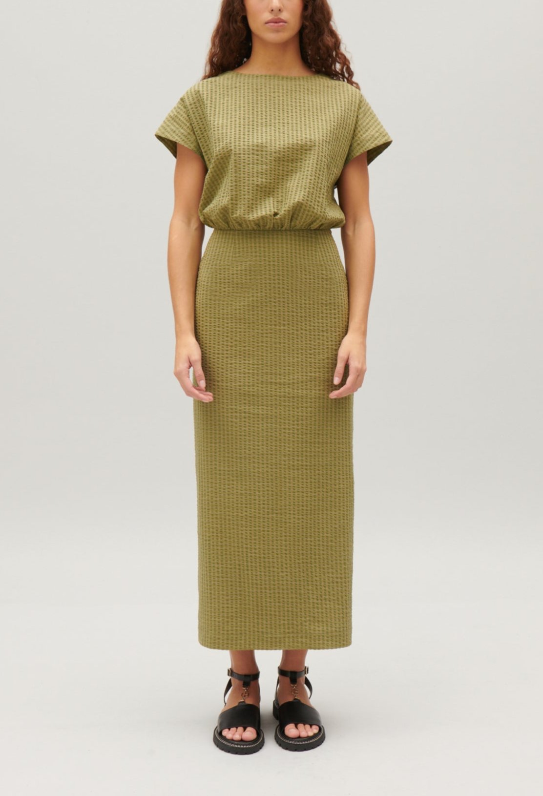 Claudie Pierlot - Robe C&T - Reker - Kaki