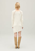Claudie Pierlot - Robe Maille - Mastar - Ecru
