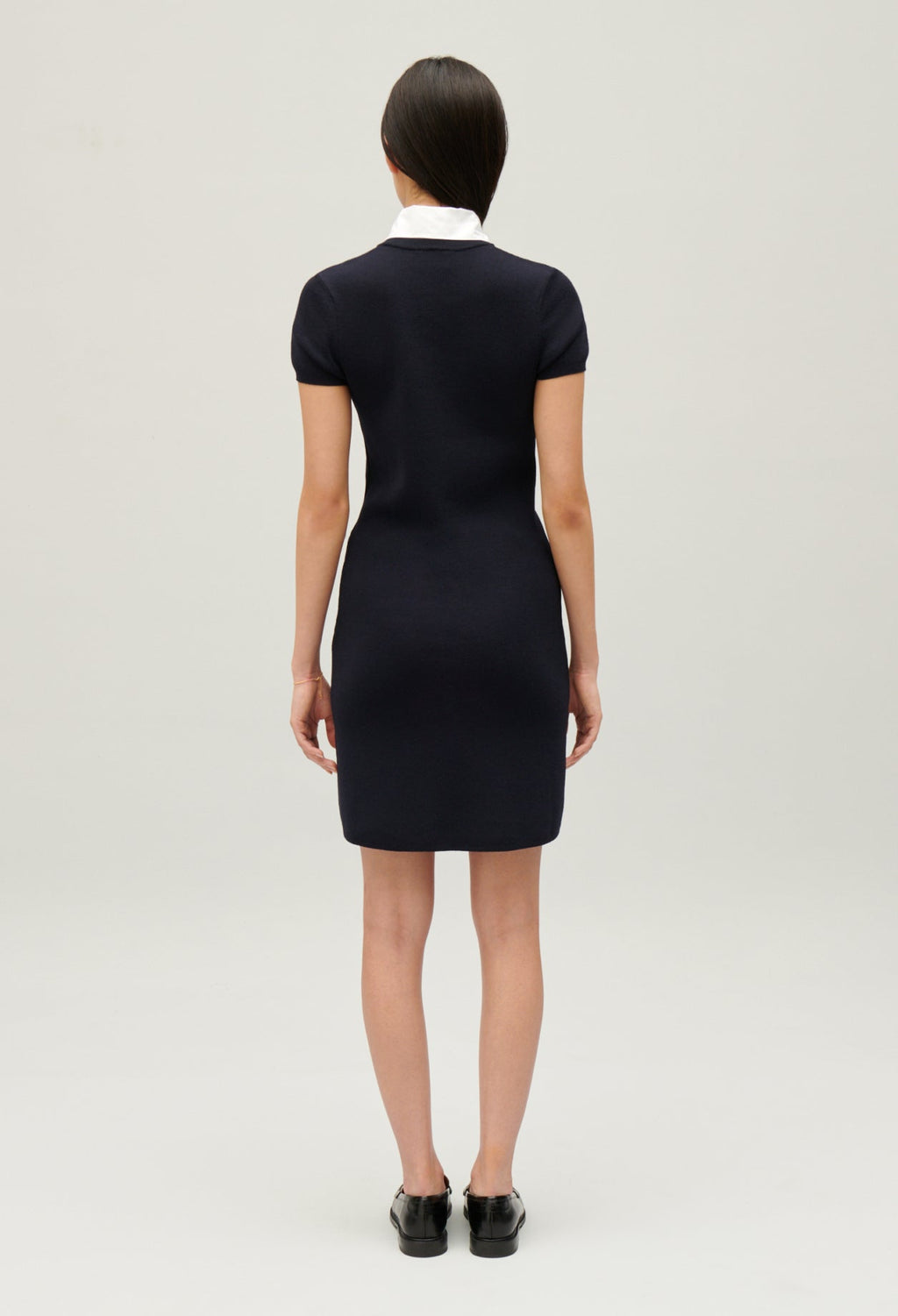 Claudie Pierlot - Robe Maille - Mini Dressy - Marine