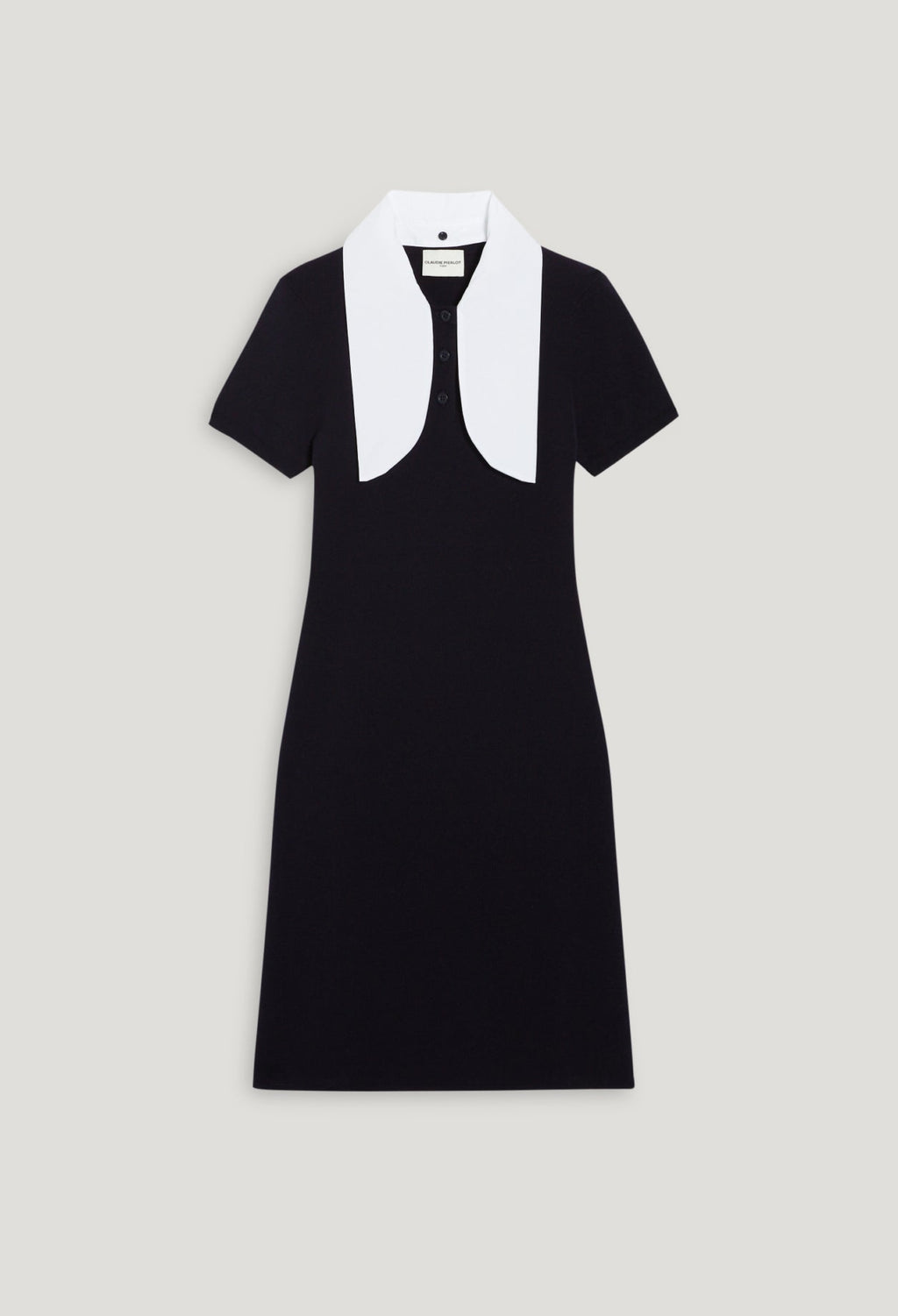 Claudie Pierlot - Robe Maille - Mini Dressy - Marine