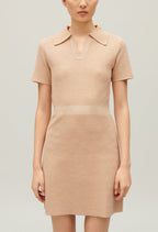 Claudie Pierlot - Robe Maille - Muscat - Beige