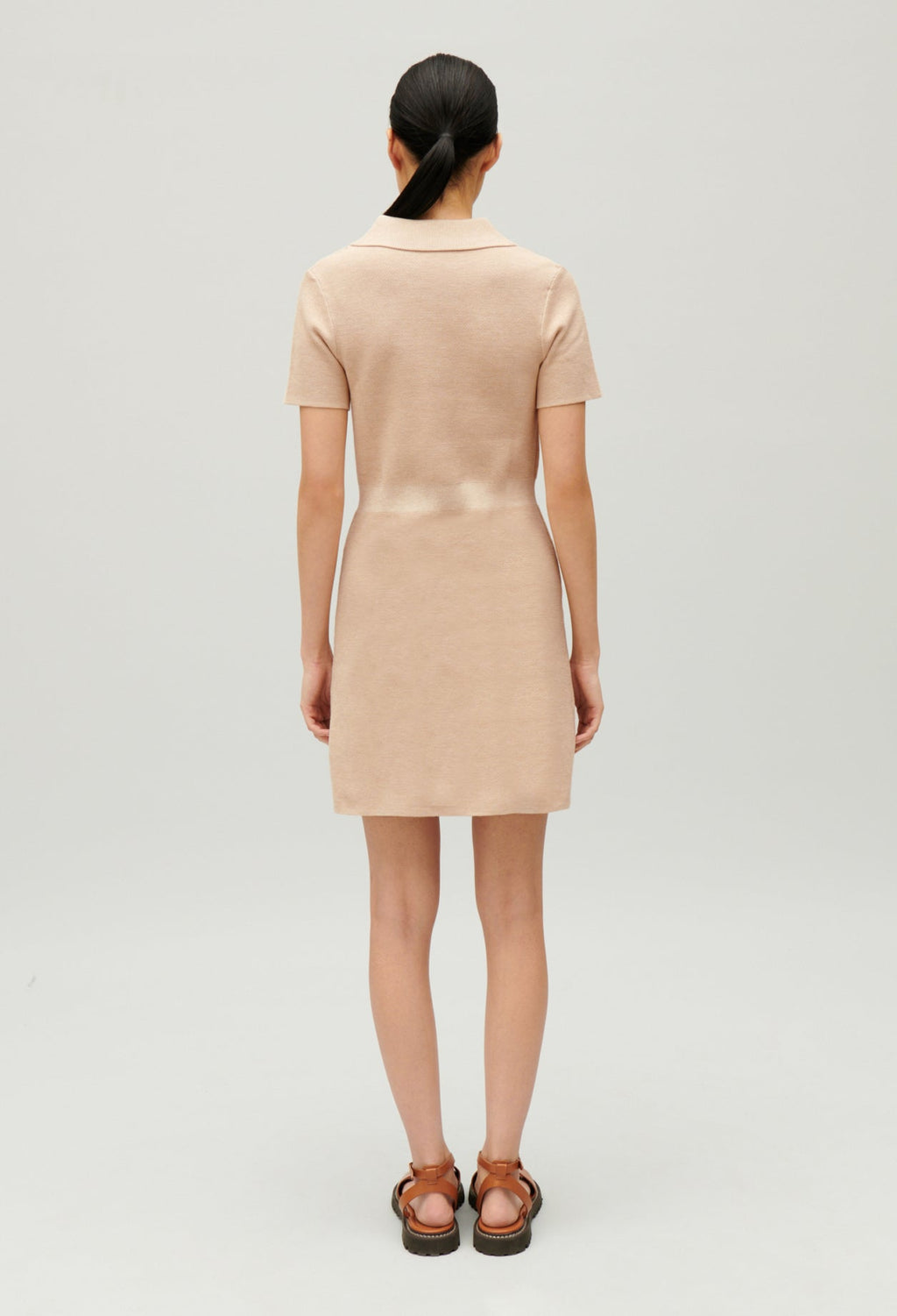 Claudie Pierlot - Robe Maille - Muscat - Beige
