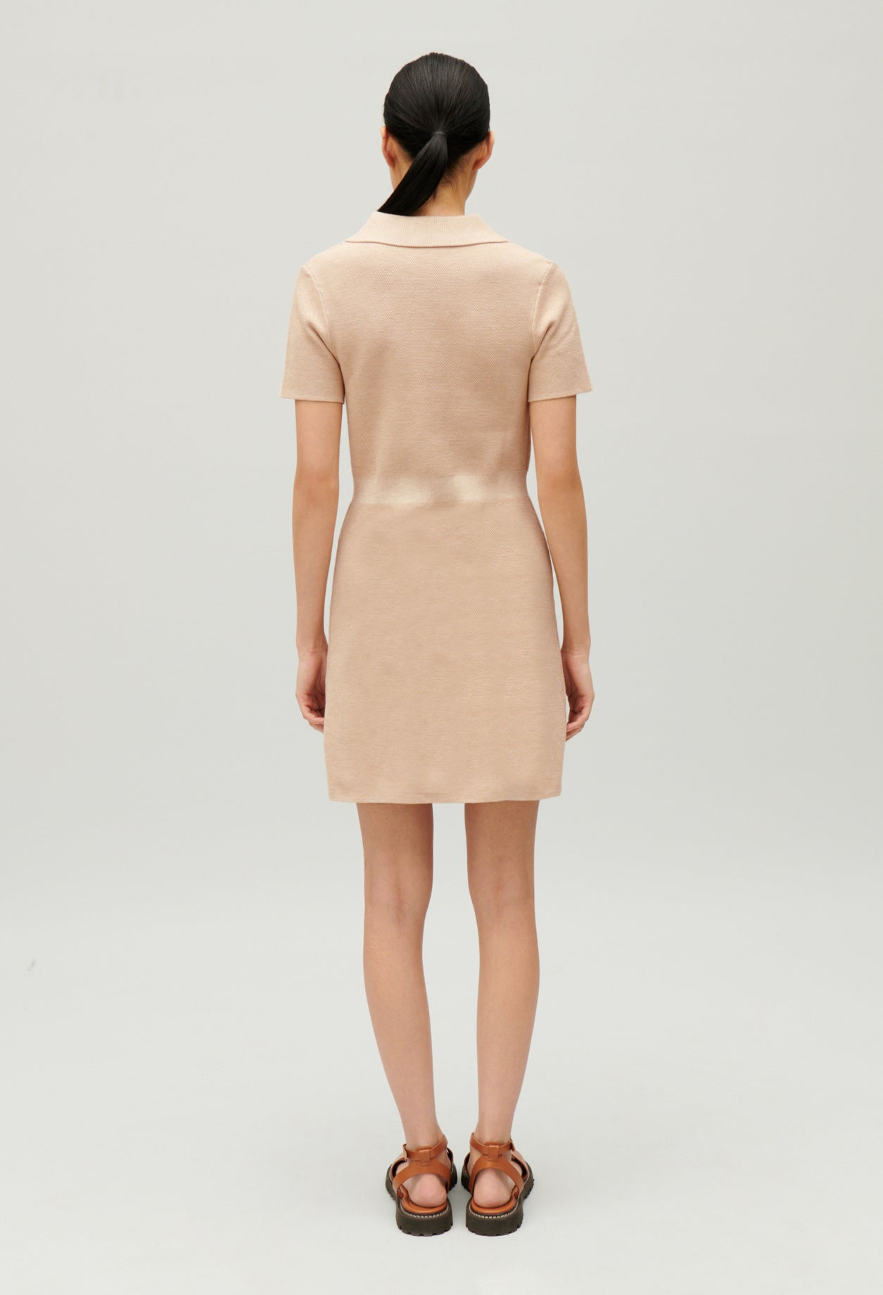Claudie Pierlot - Robe Maille - Muscat - Beige