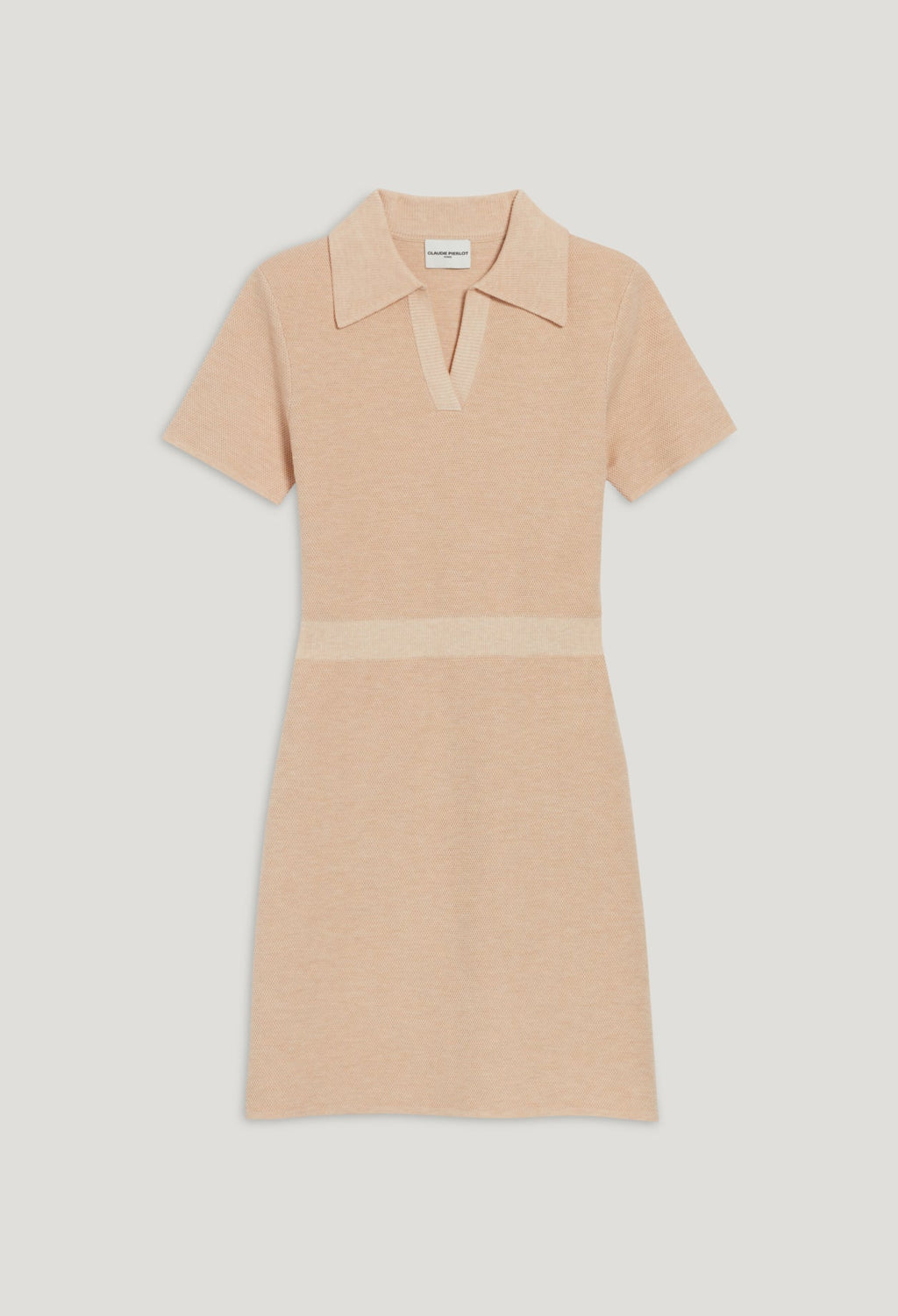 Claudie Pierlot - Robe Maille - Muscat - Beige