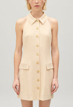Claudie Pierlot - Robe C&T - Ritalie - Beige