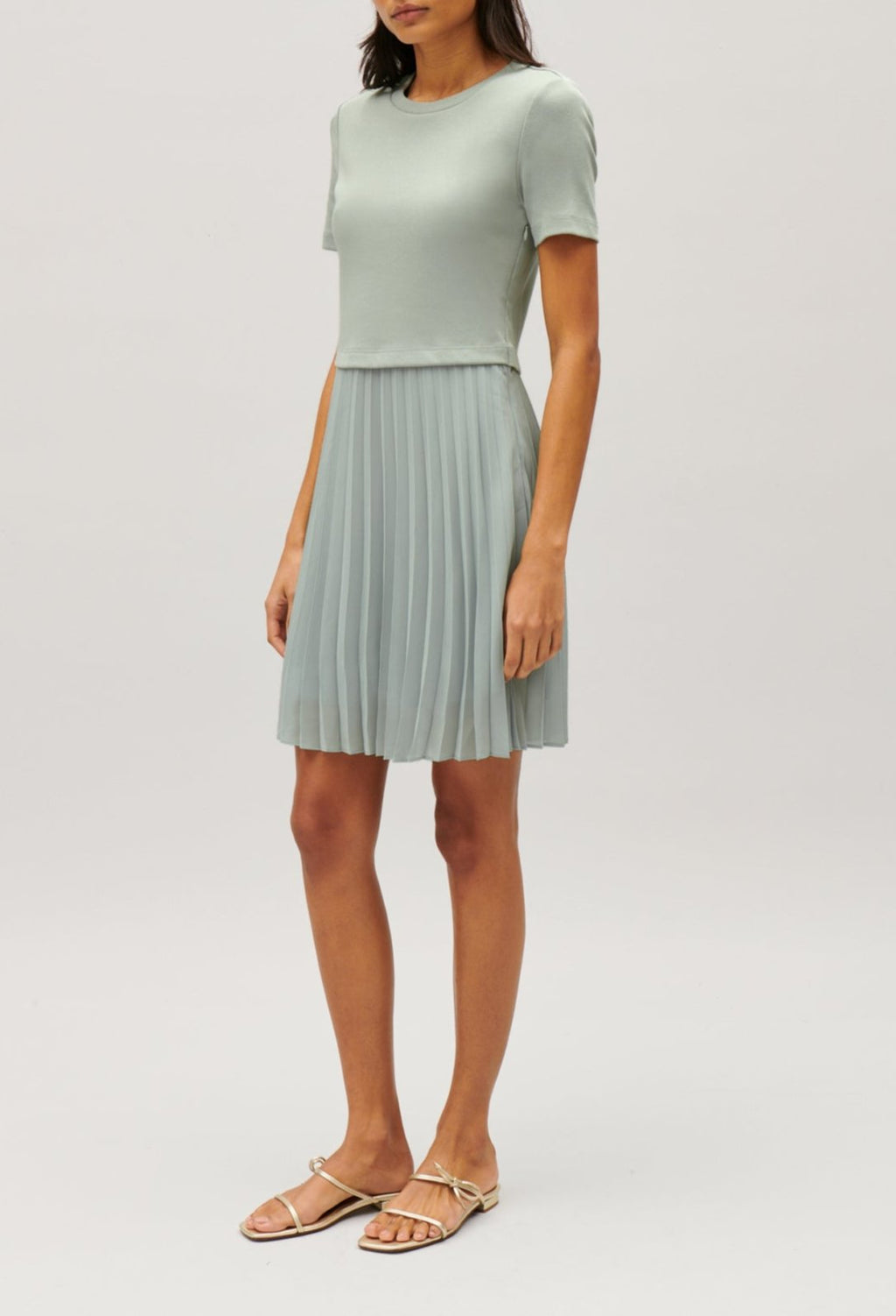 Claudie Pierlot - Vestido de punto - Telicourta - Almendra