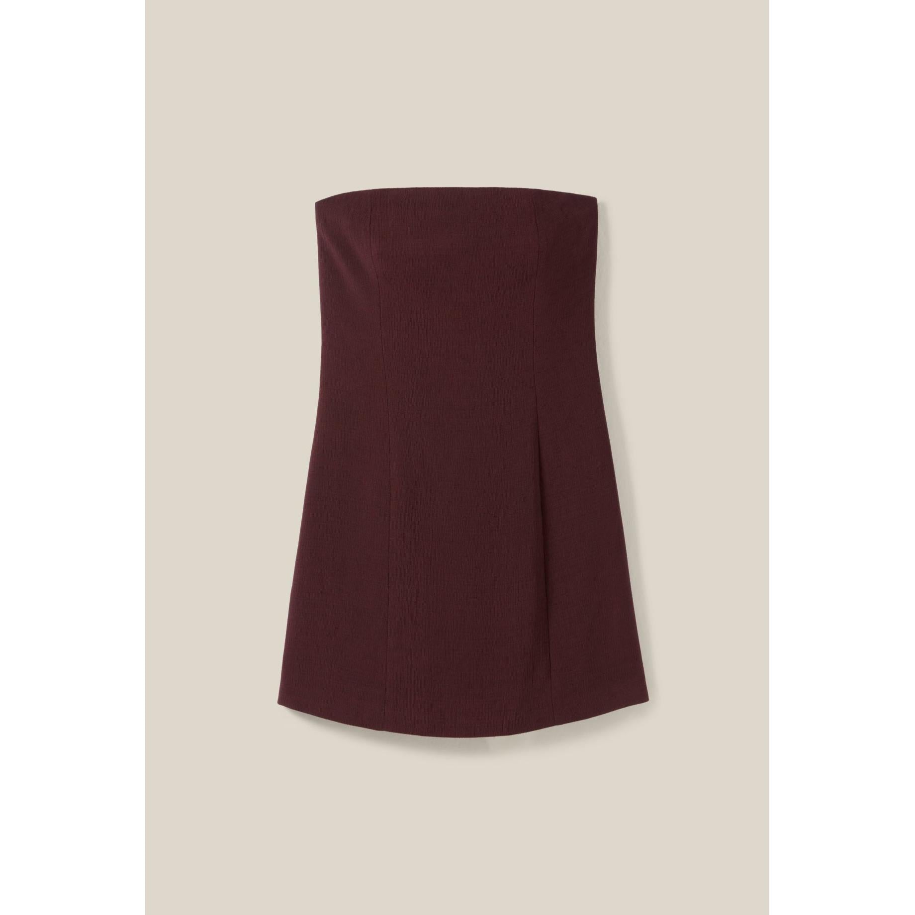 Robe Courte Bustier Cappucino
