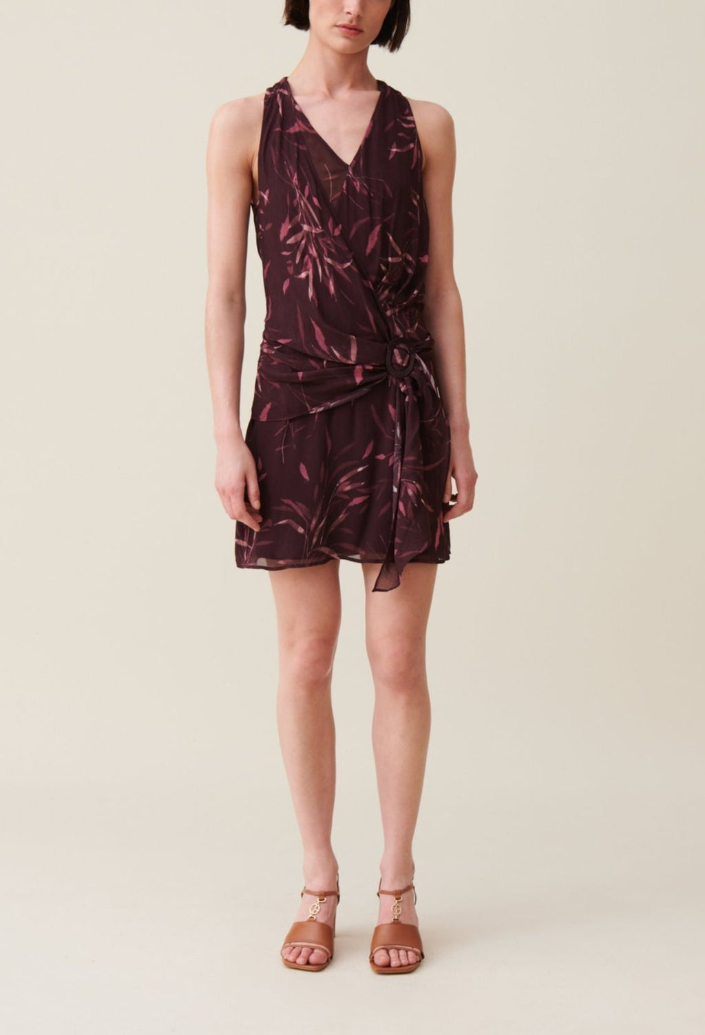 Robe C&T - Rully Feuille - Print Fonce