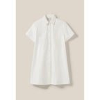 Robe Chemise Courte Brodée