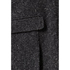 Claudie Pierlot - Traje de tweed gris entallado