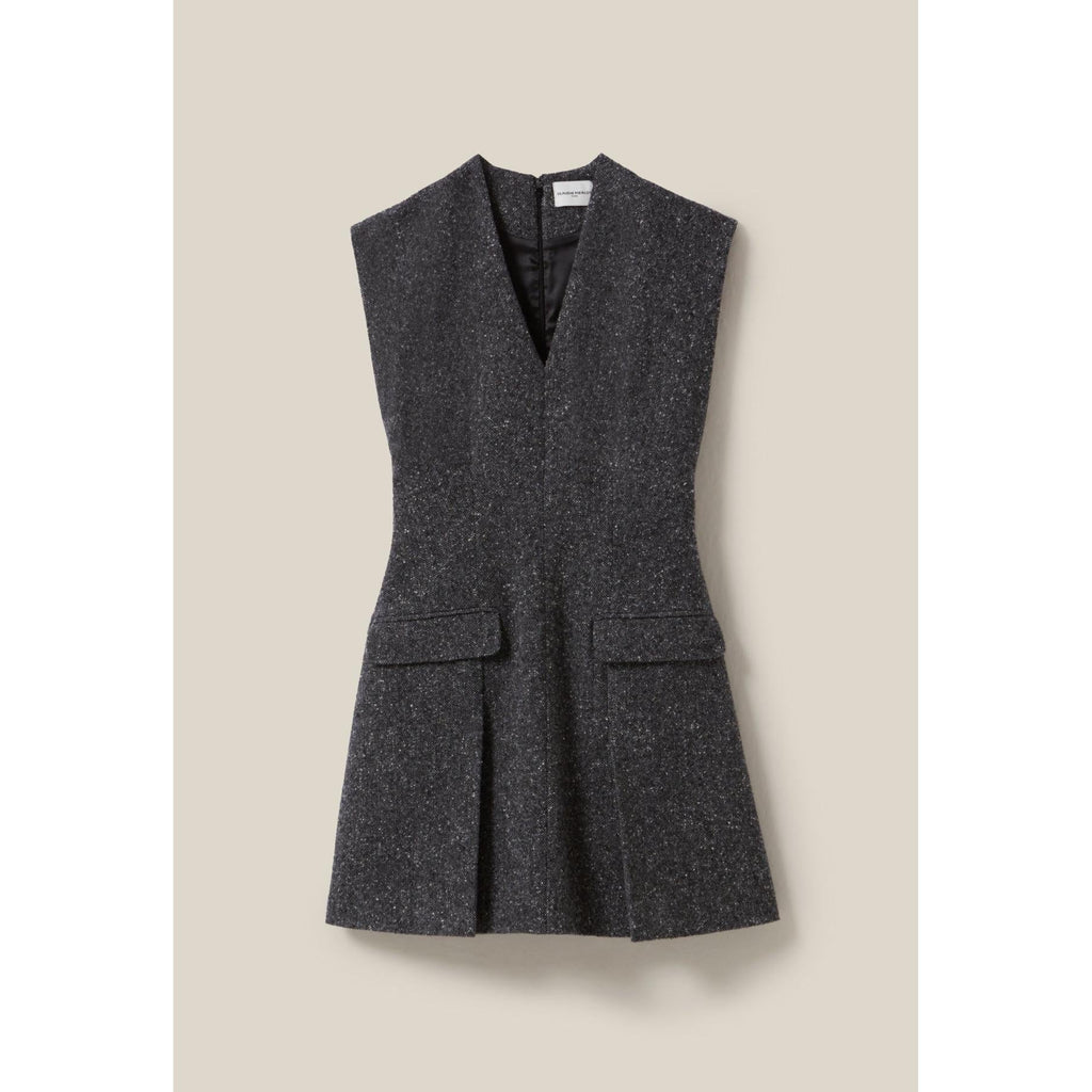 Claudie Pierlot - Traje de tweed gris entallado