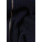 Claudie Pierlot - Robe Maille Zippée Col Montant