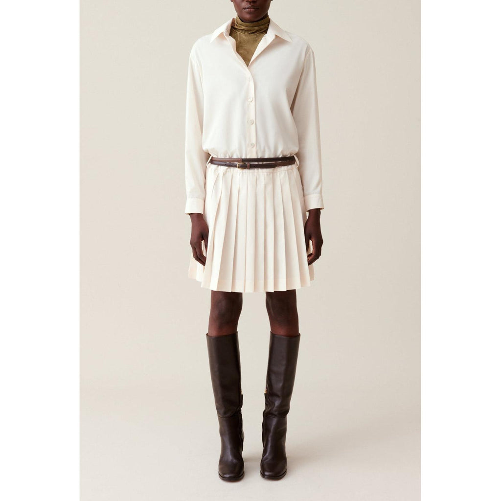 Vestido Camisero con Cinturón y Botones