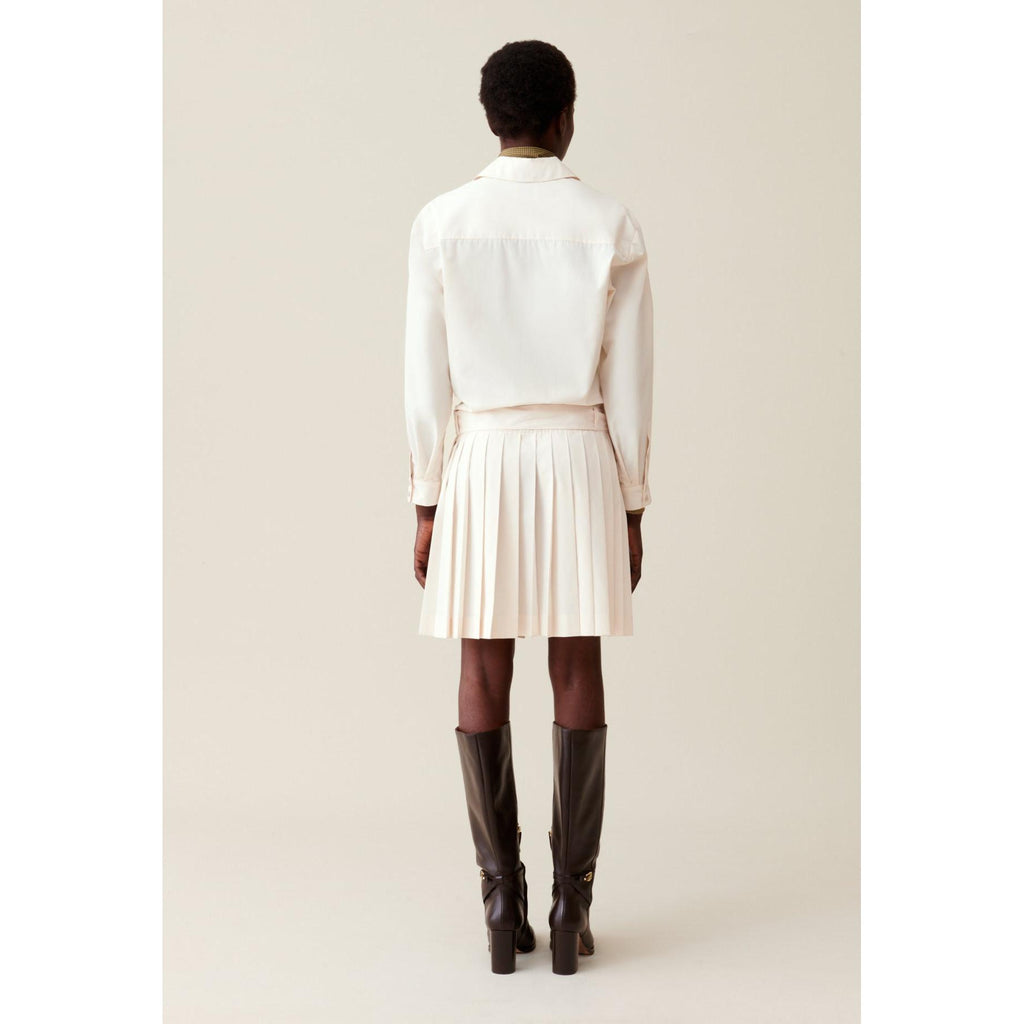 Vestido Camisero con Cinturón y Botones