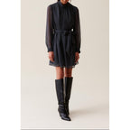 Claudie Pierlot - Robe Fluide Col Lavallière