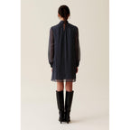 Claudie Pierlot - Robe Fluide Col Lavallière