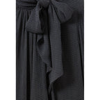 Robe Fluide Col Lavallière