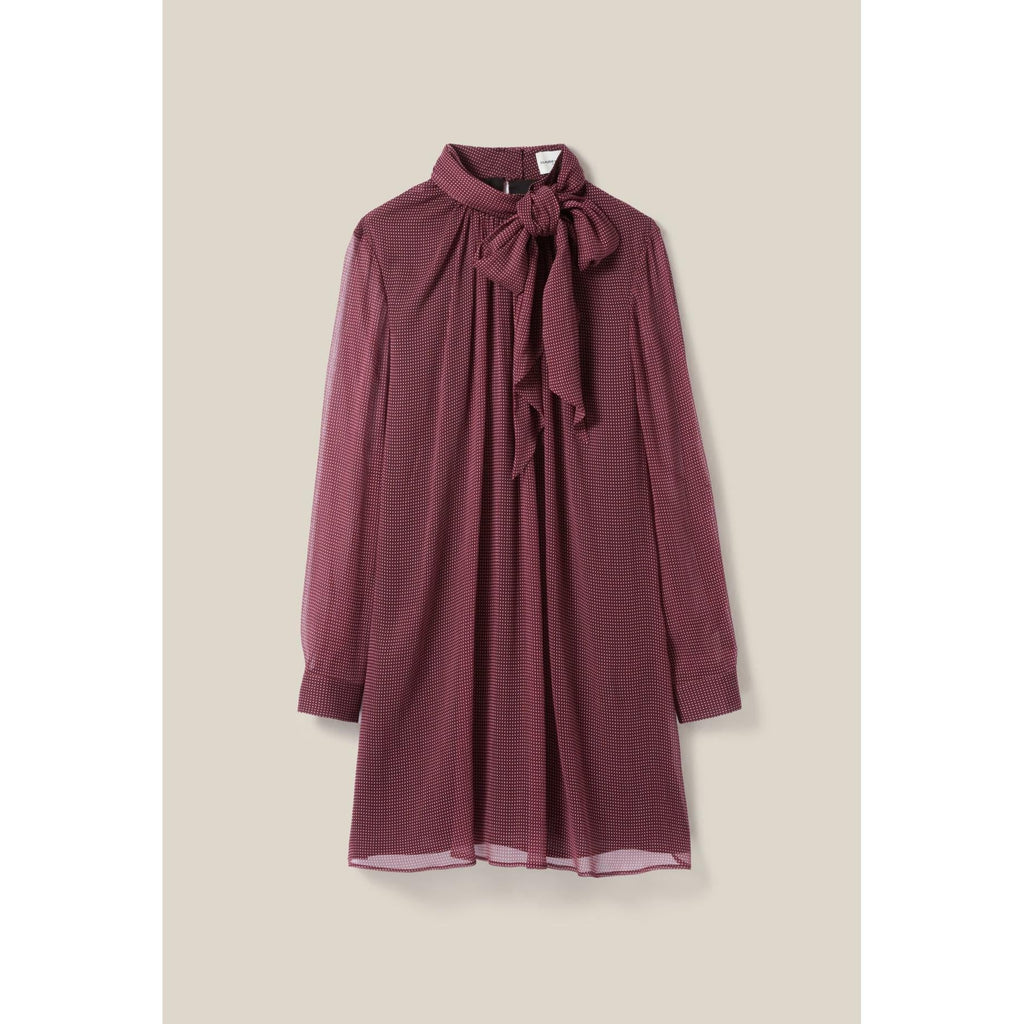 Claudie Pierlot - Robe Fluide Col Lavallière