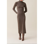 Claudie Pierlot - Robe Maille Col Montant