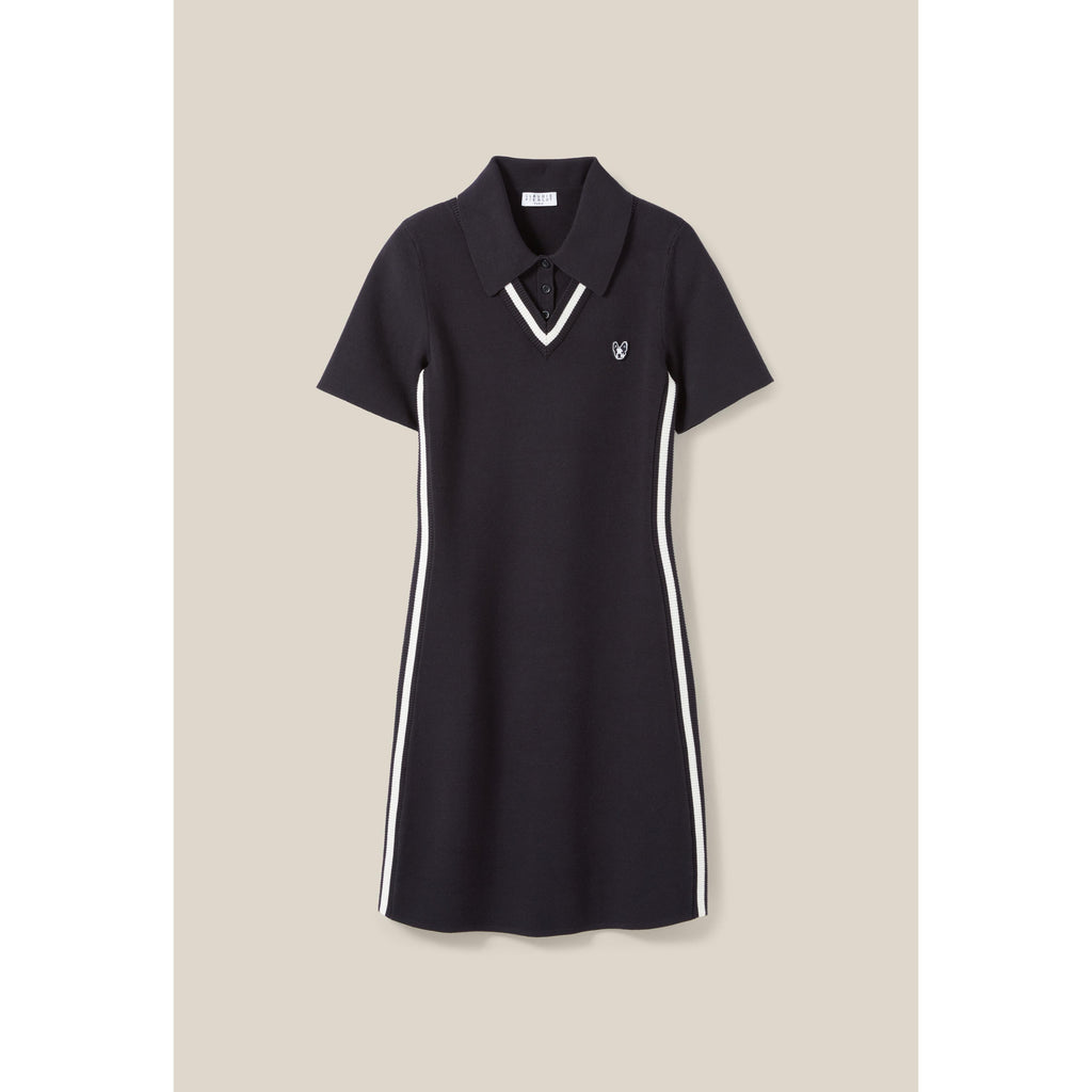 Jean Toto Slim Short Dress