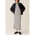 Robe Jean Toto Rayée Midi