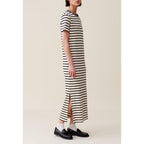 Robe Jean Toto Rayée Midi