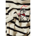 Robe Jean Toto Rayée Midi