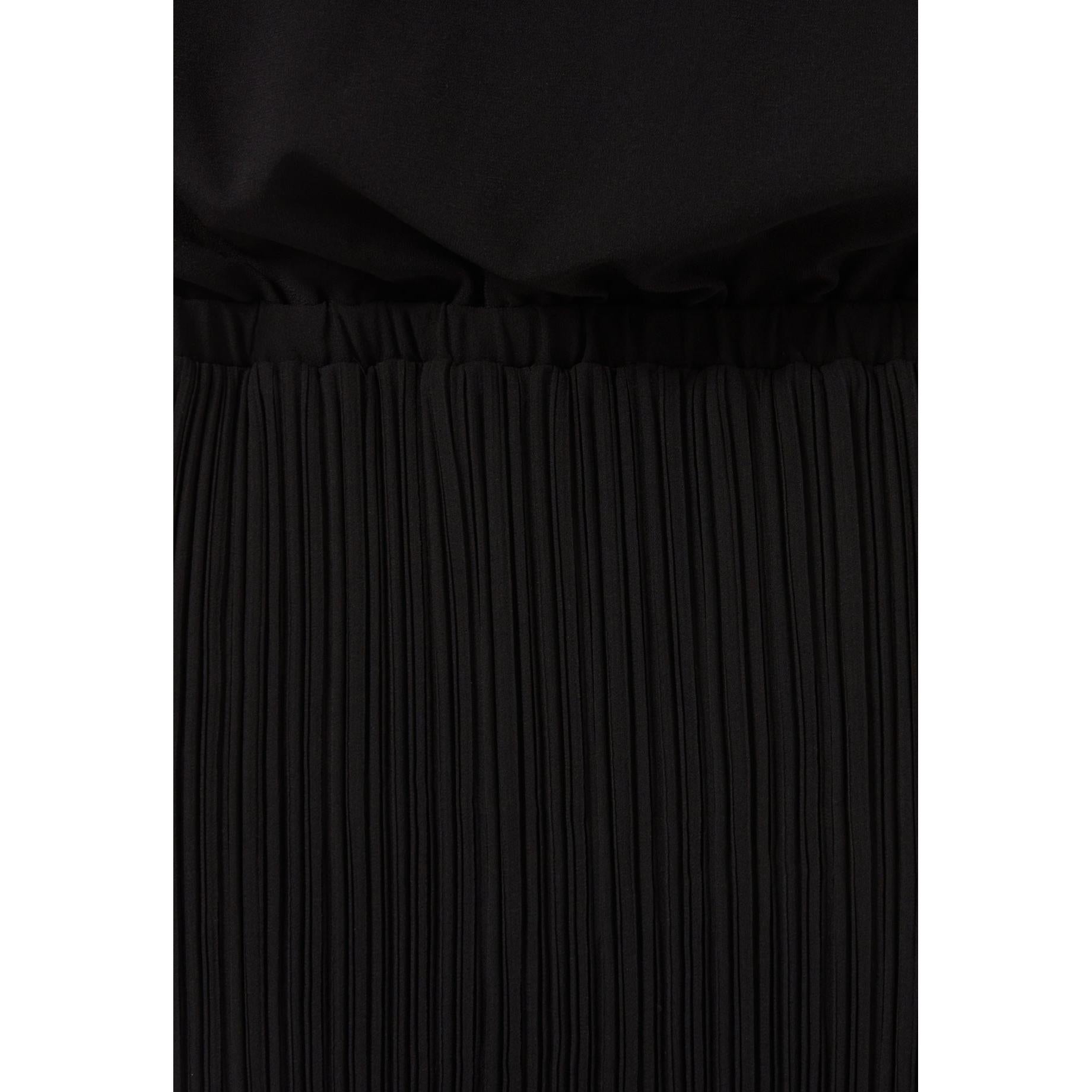 Robe 7/8Ème Col Rond Élastiquée