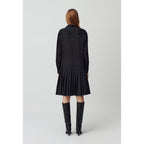 Claudie Pierlot - Robe Bi-Matière Rayures