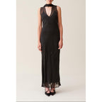 Claudie Pierlot - Robe Longue Transparente À Pois