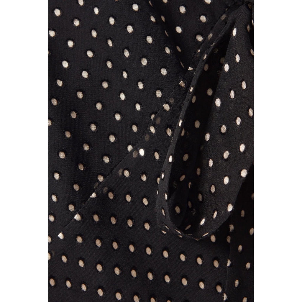 Claudie Pierlot - Robe Longue Transparente À Pois