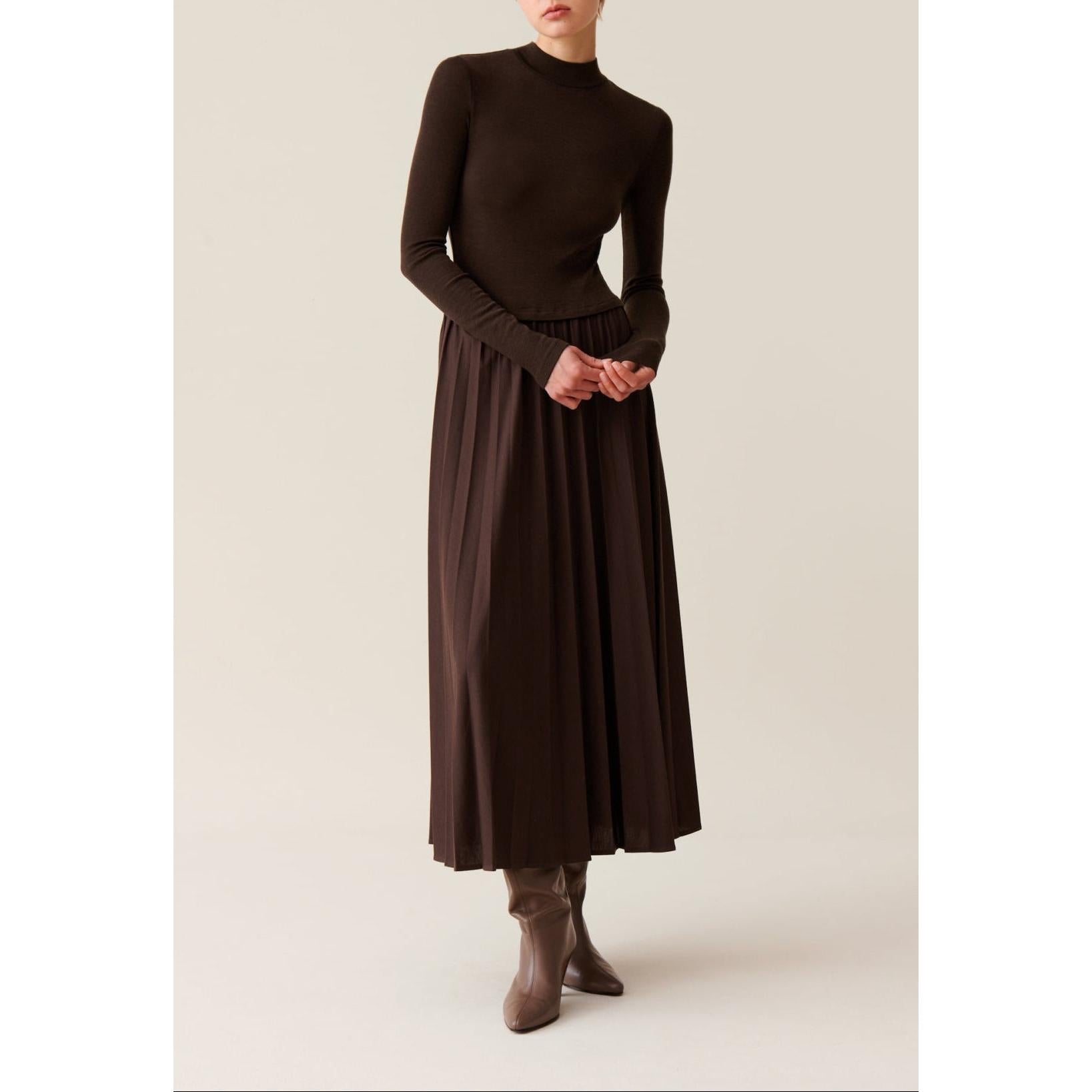 Vestido de Punto Twist