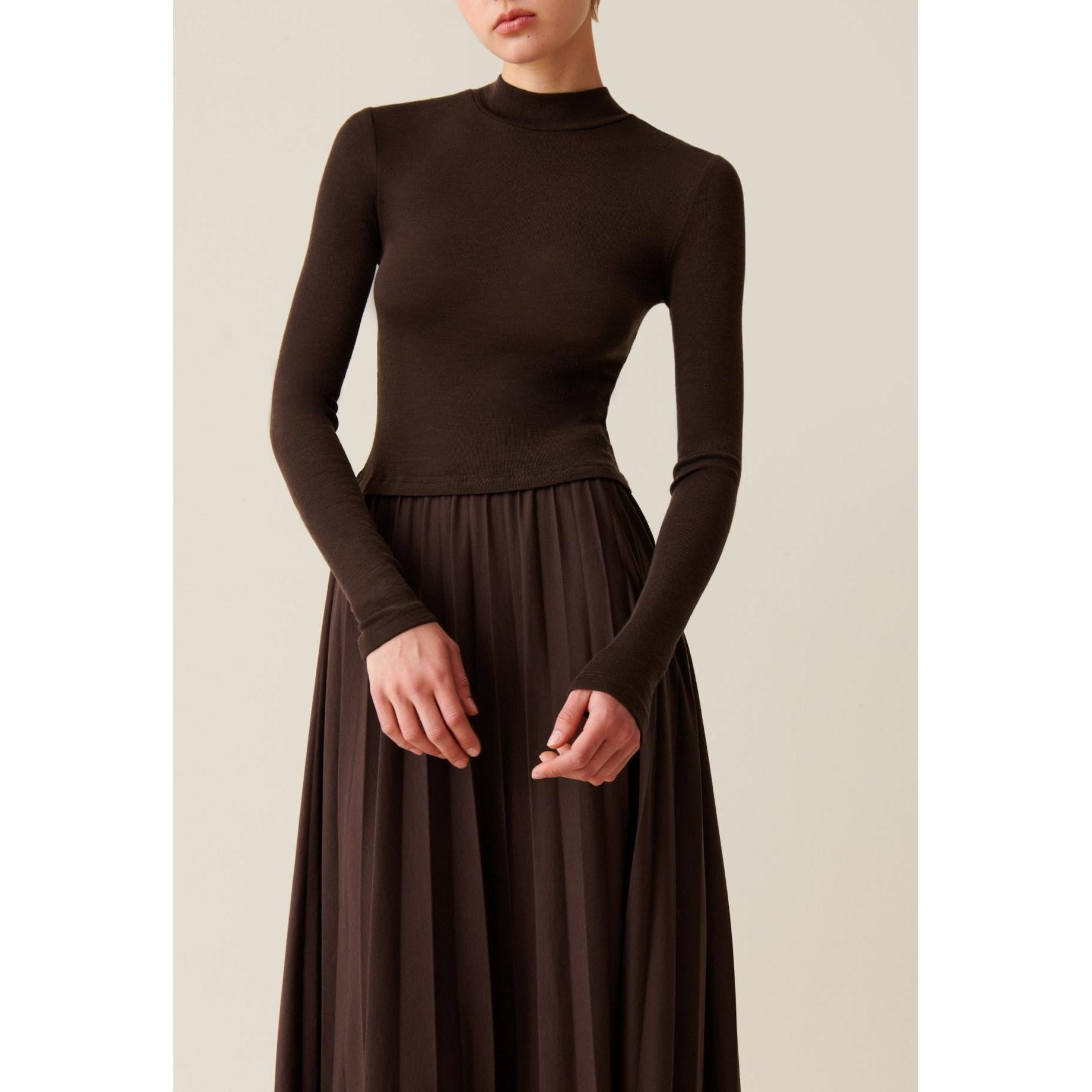 Vestido de Punto Twist