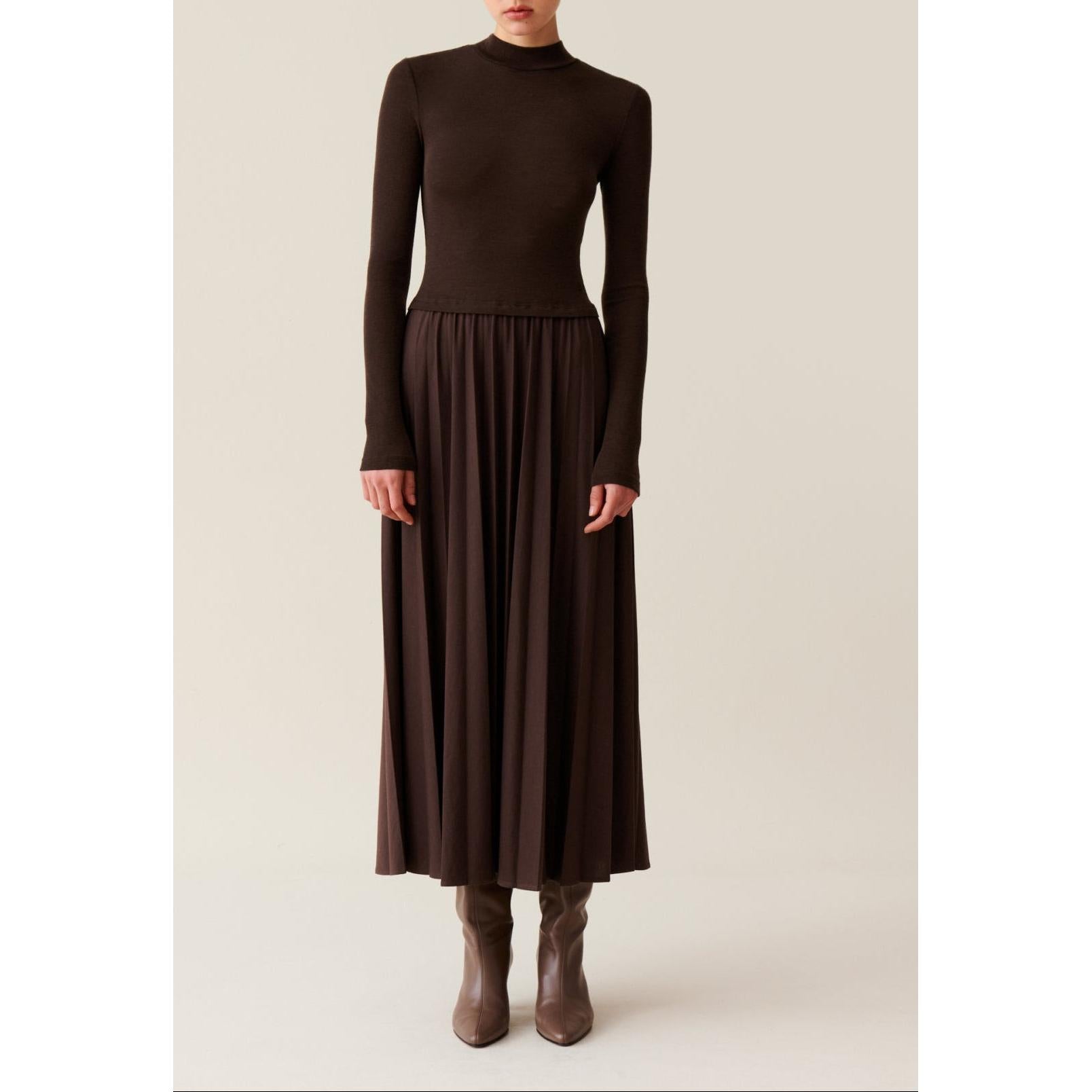 Vestido de Punto Twist