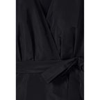 Claudie Pierlot - Robe Courte Manches Ballons Noire