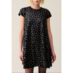 Claudie Pierlot - Robe Courte Babydoll Brodée