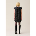 Claudie Pierlot - Robe Courte Babydoll Brodée