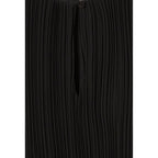 Robe Courte Plissée Manches Longues