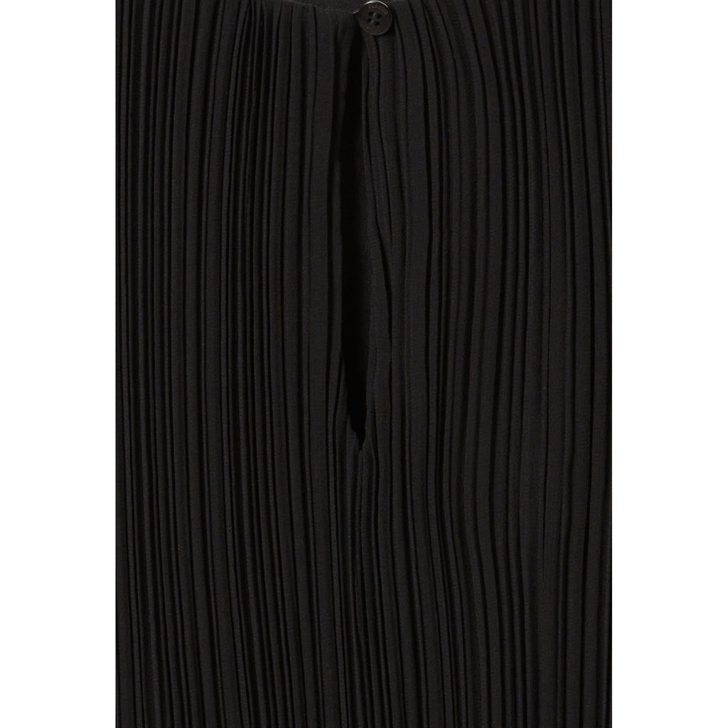 Claudie Pierlot - Robe Courte Plissée Manches Longues