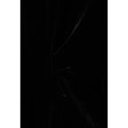 Robe Longue Cintrée Velours Noir