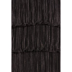 Robe Argentée Courte À Volants