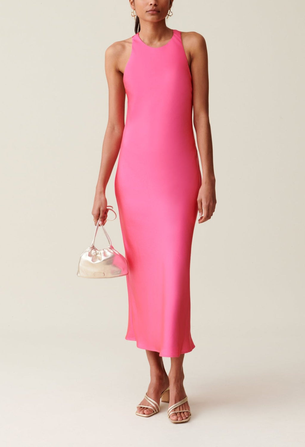 Claudie Pierlot - Vestido C&T - Rency Bis - Bubble Gum