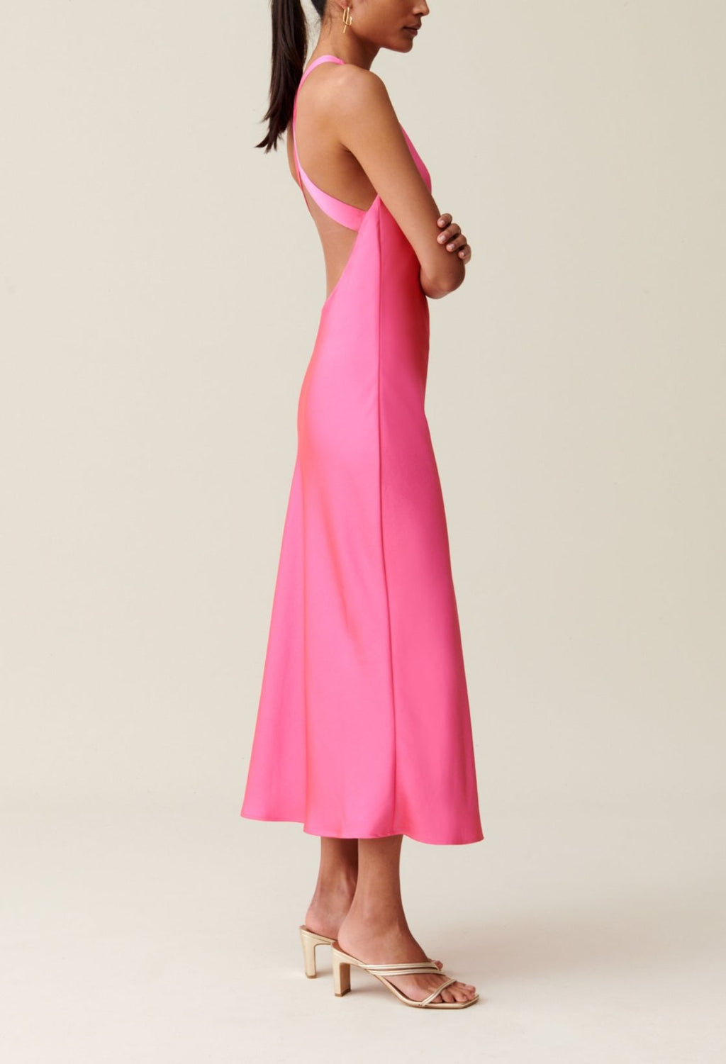 Claudie Pierlot - Vestido C&T - Rency Bis - Bubble Gum