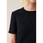 Claudie Pierlot - Short Black Tweed Dress