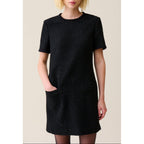 Claudie Pierlot - Short Black Tweed Dress