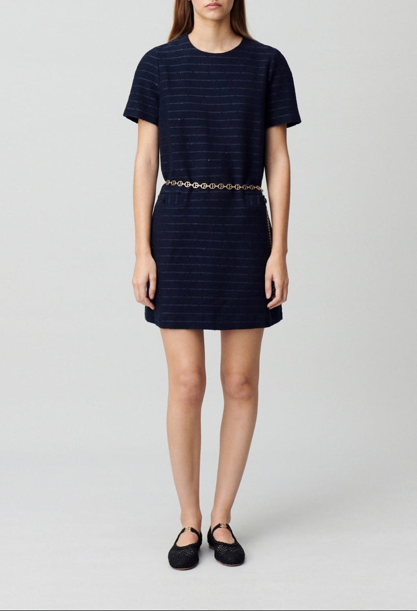 Navy Raulierayee Dress