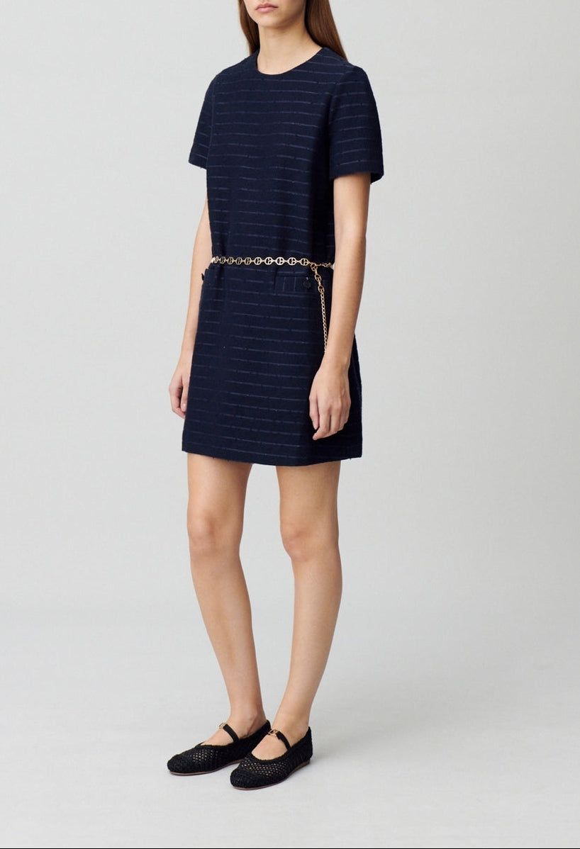 Navy Raulierayee Dress